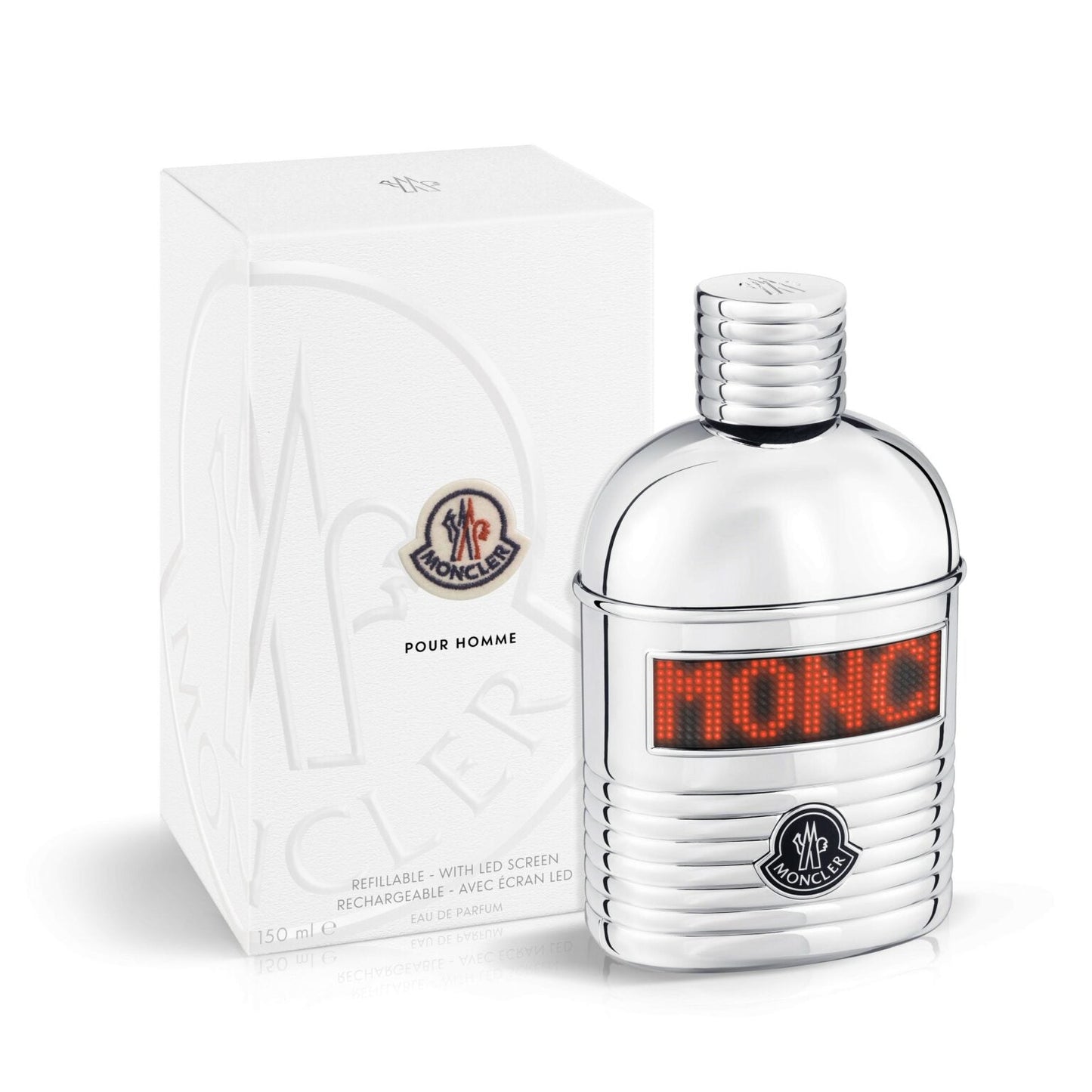Moncler Pour Homme EDP for Men With LED Screen