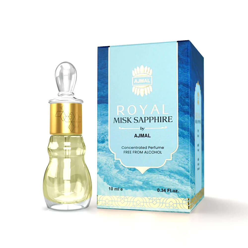 Ajmal Royal Misk Sapphire Non-Alcoholic Attar