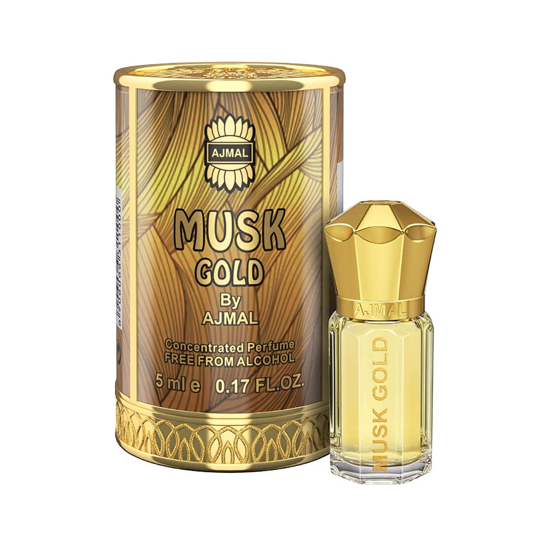 Ajmal Musk Gold Non-Alcoholic Attar