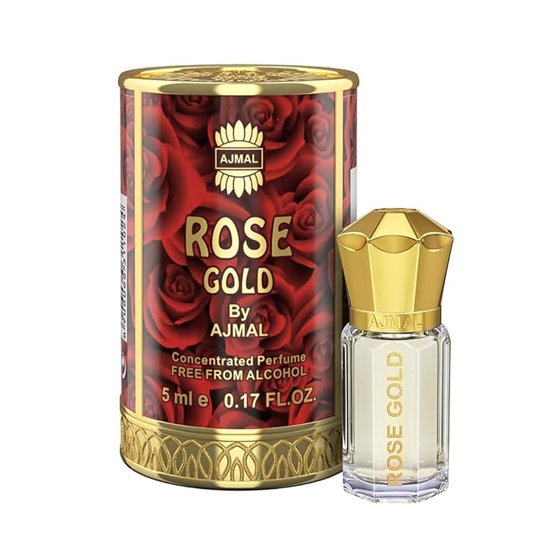 Ajmal Rose Gold Non-Alcoholic Attar